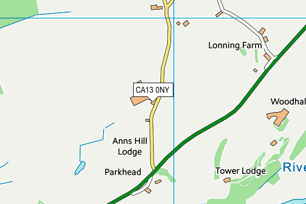 CA13 0NY map - OS VectorMap District (Ordnance Survey) CA13 0NY map - OS VectorMap District (Ordnance Survey)