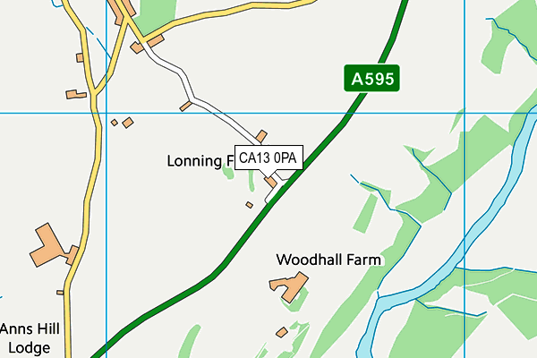 CA13 0PA map - OS VectorMap District (Ordnance Survey) CA13 0PA map - OS VectorMap District (Ordnance Survey)
