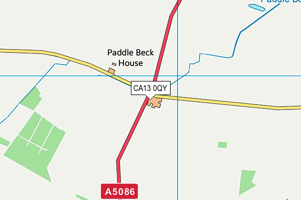 CA13 0QY map - OS VectorMap District (Ordnance Survey) CA13 0QY map - OS VectorMap District (Ordnance Survey)