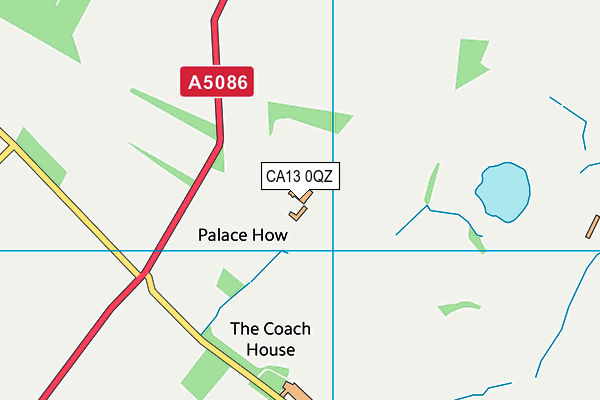 CA13 0QZ map - OS VectorMap District (Ordnance Survey) CA13 0QZ map - OS VectorMap District (Ordnance Survey)