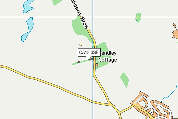 CA13 0SE map - OS VectorMap District (Ordnance Survey) CA13 0SE map - OS VectorMap District (Ordnance Survey)