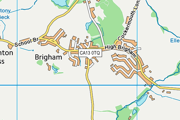 CA13 0TQ map - OS VectorMap District (Ordnance Survey) CA13 0TQ map - OS VectorMap District (Ordnance Survey)