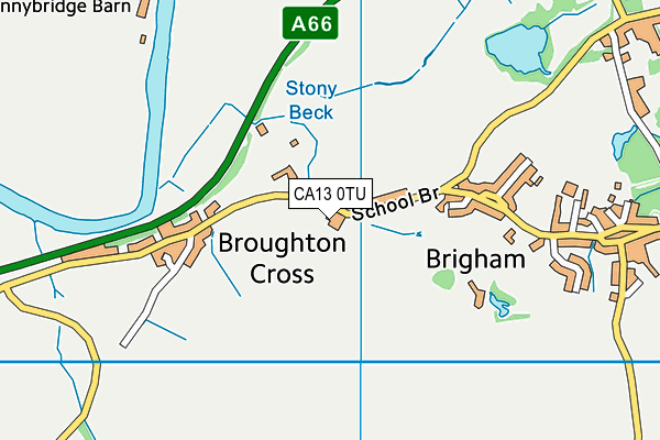 CA13 0TU map - OS VectorMap District (Ordnance Survey) CA13 0TU map - OS VectorMap District (Ordnance Survey)