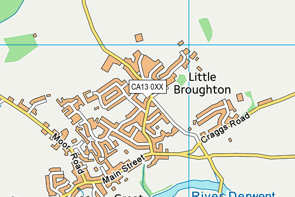 CA13 0XX map - OS VectorMap District (Ordnance Survey) CA13 0XX map - OS VectorMap District (Ordnance Survey)