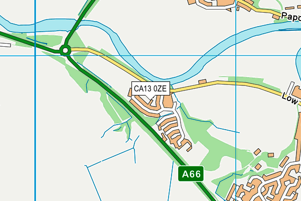 CA13 0ZE map - OS VectorMap District (Ordnance Survey) CA13 0ZE map - OS VectorMap District (Ordnance Survey)