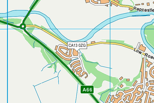 CA13 0ZG map - OS VectorMap District (Ordnance Survey) CA13 0ZG map - OS VectorMap District (Ordnance Survey)