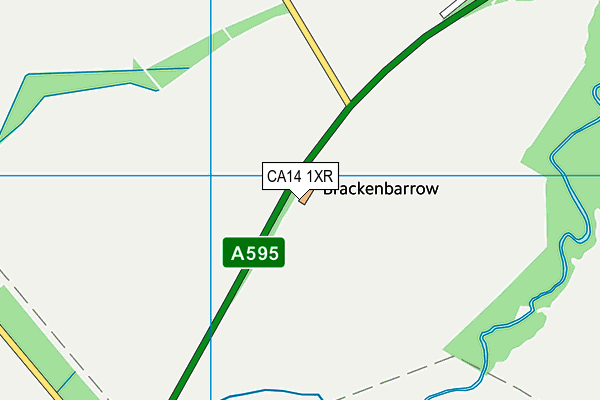 CA14 1XR map - OS VectorMap District (Ordnance Survey) CA14 1XR map - OS VectorMap District (Ordnance Survey)