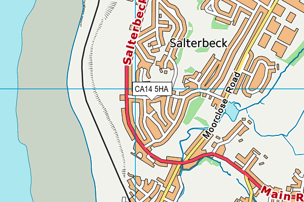 CA14 5HA map - OS VectorMap District (Ordnance Survey) CA14 5HA map - OS VectorMap District (Ordnance Survey)