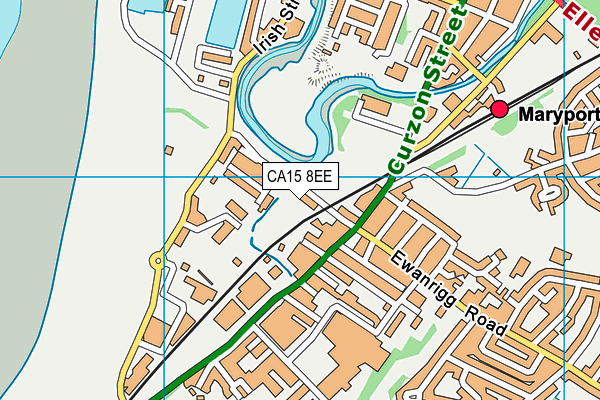 CA15 8EE map - OS VectorMap District (Ordnance Survey) CA15 8EE map - OS VectorMap District (Ordnance Survey)