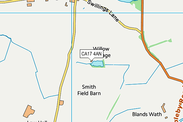 CA17 4AN map - OS VectorMap District (Ordnance Survey) CA17 4AN map - OS VectorMap District (Ordnance Survey)
