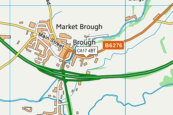 CA17 4BT map - OS VectorMap District (Ordnance Survey) CA17 4BT map - OS VectorMap District (Ordnance Survey)