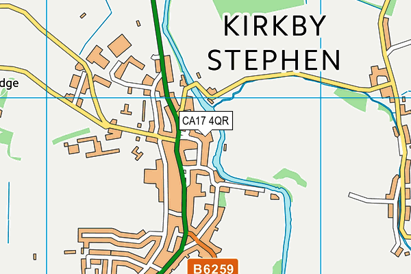 CA17 4QR map - OS VectorMap District (Ordnance Survey) CA17 4QR map - OS VectorMap District (Ordnance Survey)
