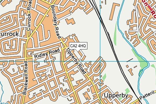 CA2 4HQ map - OS VectorMap District (Ordnance Survey) CA2 4HQ map - OS VectorMap District (Ordnance Survey)