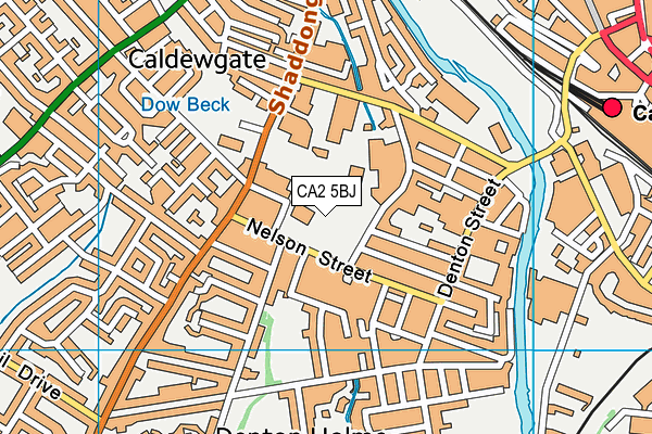 CA2 5BJ map - OS VectorMap District (Ordnance Survey) CA2 5BJ map - OS VectorMap District (Ordnance Survey)