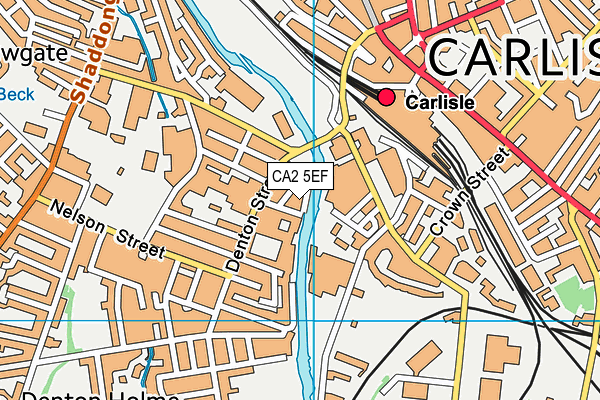 CA2 5EF map - OS VectorMap District (Ordnance Survey) CA2 5EF map - OS VectorMap District (Ordnance Survey)