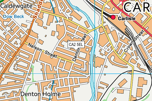 CA2 5EL map - OS VectorMap District (Ordnance Survey) CA2 5EL map - OS VectorMap District (Ordnance Survey)