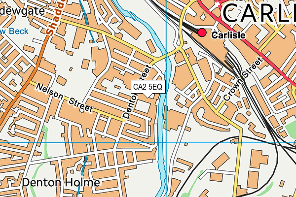 CA2 5EQ map - OS VectorMap District (Ordnance Survey) CA2 5EQ map - OS VectorMap District (Ordnance Survey)