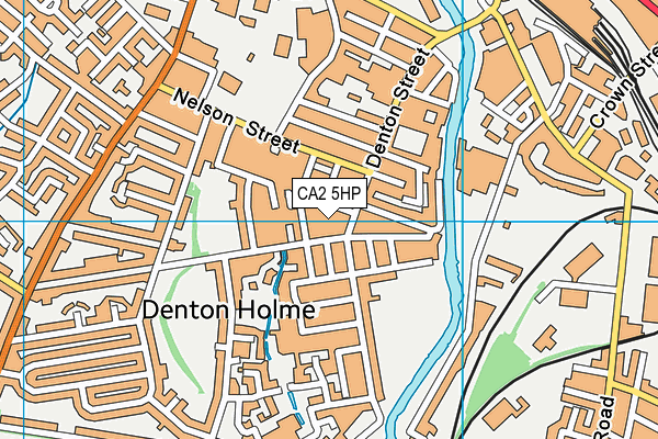 CA2 5HP map - OS VectorMap District (Ordnance Survey) CA2 5HP map - OS VectorMap District (Ordnance Survey)