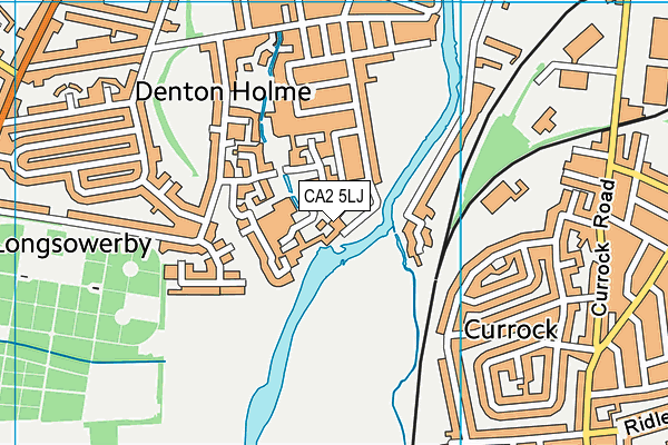CA2 5LJ map - OS VectorMap District (Ordnance Survey) CA2 5LJ map - OS VectorMap District (Ordnance Survey)