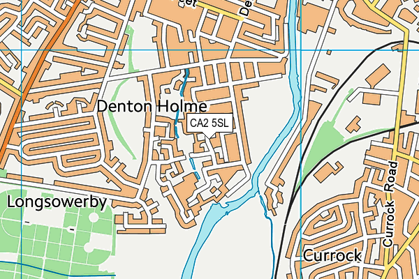 CA2 5SL map - OS VectorMap District (Ordnance Survey) CA2 5SL map - OS VectorMap District (Ordnance Survey)