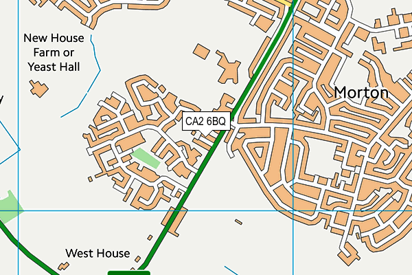 CA2 6BQ map - OS VectorMap District (Ordnance Survey) CA2 6BQ map - OS VectorMap District (Ordnance Survey)