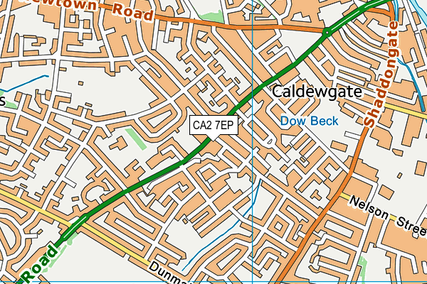 CA2 7EP map - OS VectorMap District (Ordnance Survey) CA2 7EP map - OS VectorMap District (Ordnance Survey)