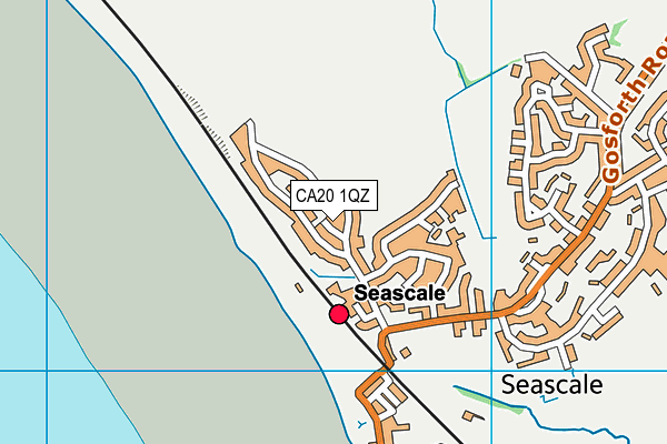 CA20 1QZ map - OS VectorMap District (Ordnance Survey) CA20 1QZ map - OS VectorMap District (Ordnance Survey)