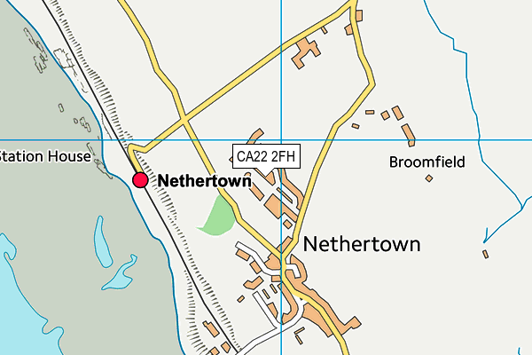 CA22 2FH map - OS VectorMap District (Ordnance Survey) CA22 2FH map - OS VectorMap District (Ordnance Survey)