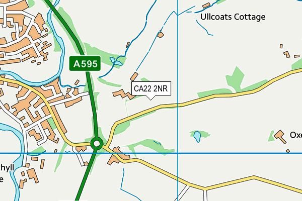 CA22 2NR map - OS VectorMap District (Ordnance Survey) CA22 2NR map - OS VectorMap District (Ordnance Survey)