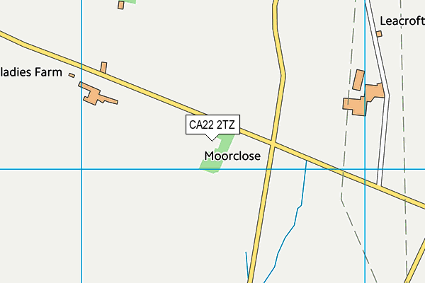 CA22 2TZ map - OS VectorMap District (Ordnance Survey) CA22 2TZ map - OS VectorMap District (Ordnance Survey)