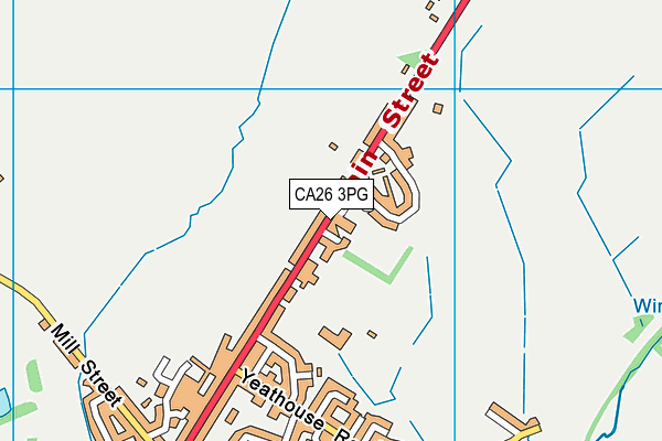 CA26 3PG map - OS VectorMap District (Ordnance Survey) CA26 3PG map - OS VectorMap District (Ordnance Survey)