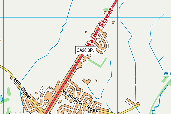 CA26 3PJ map - OS VectorMap District (Ordnance Survey) CA26 3PJ map - OS VectorMap District (Ordnance Survey)