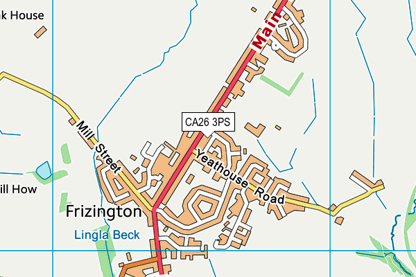 CA26 3PS map - OS VectorMap District (Ordnance Survey) CA26 3PS map - OS VectorMap District (Ordnance Survey)