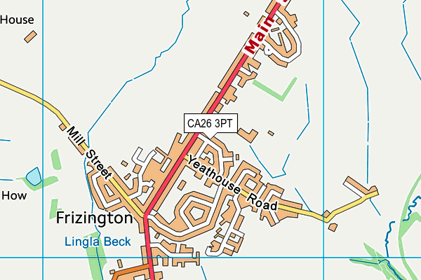 CA26 3PT map - OS VectorMap District (Ordnance Survey) CA26 3PT map - OS VectorMap District (Ordnance Survey)