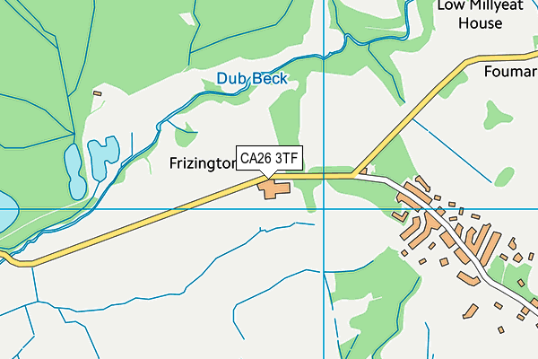 CA26 3TF map - OS VectorMap District (Ordnance Survey) CA26 3TF map - OS VectorMap District (Ordnance Survey)