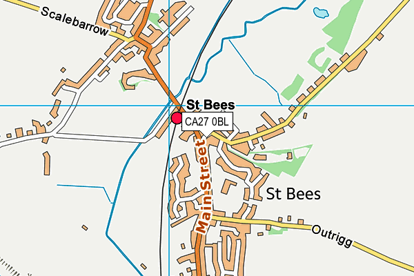 CA27 0BL map - OS VectorMap District (Ordnance Survey) CA27 0BL map - OS VectorMap District (Ordnance Survey)