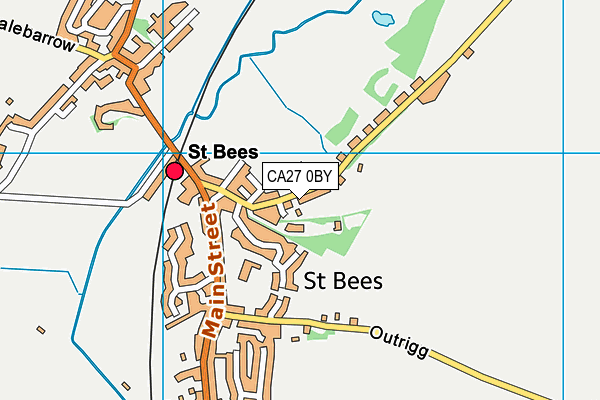 CA27 0BY map - OS VectorMap District (Ordnance Survey) CA27 0BY map - OS VectorMap District (Ordnance Survey)
