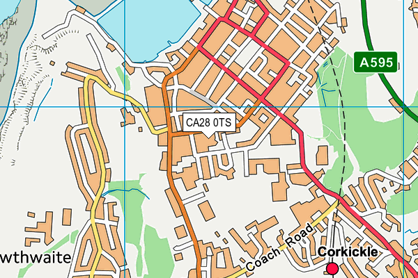 CA28 0TS map - OS VectorMap District (Ordnance Survey) CA28 0TS map - OS VectorMap District (Ordnance Survey)