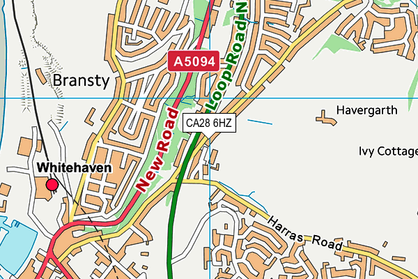 CA28 6HZ map - OS VectorMap District (Ordnance Survey) CA28 6HZ map - OS VectorMap District (Ordnance Survey)