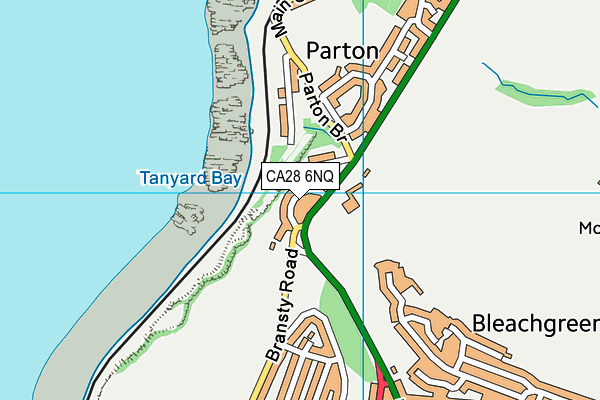 CA28 6NQ map - OS VectorMap District (Ordnance Survey)