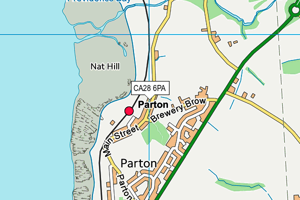 CA28 6PA map - OS VectorMap District (Ordnance Survey) CA28 6PA map - OS VectorMap District (Ordnance Survey)
