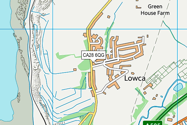CA28 6QG map - OS VectorMap District (Ordnance Survey) CA28 6QG map - OS VectorMap District (Ordnance Survey)