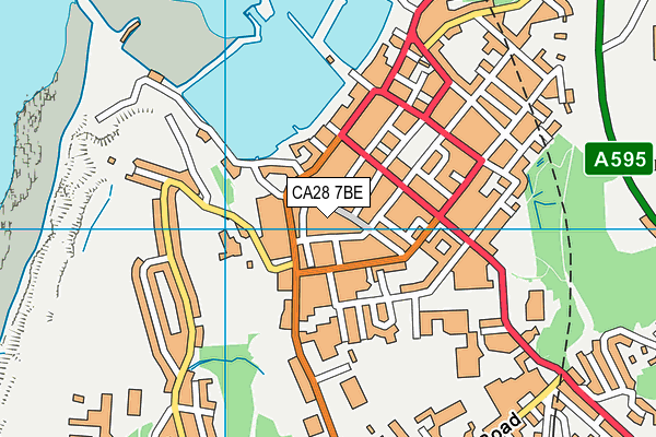 CA28 7BE map - OS VectorMap District (Ordnance Survey) CA28 7BE map - OS VectorMap District (Ordnance Survey)