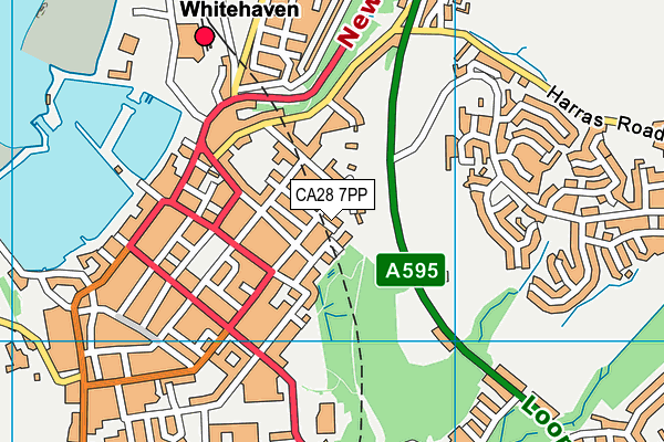 CA28 7PP map - OS VectorMap District (Ordnance Survey) CA28 7PP map - OS VectorMap District (Ordnance Survey)