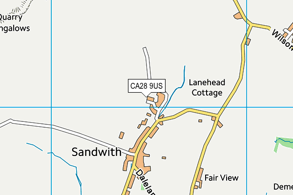 CA28 9US map - OS VectorMap District (Ordnance Survey) CA28 9US map - OS VectorMap District (Ordnance Survey)