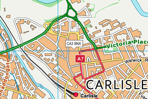 CA3 8NX map - OS VectorMap District (Ordnance Survey) CA3 8NX map - OS VectorMap District (Ordnance Survey)