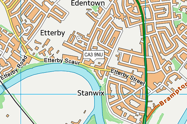CA3 9NU map - OS VectorMap District (Ordnance Survey) CA3 9NU map - OS VectorMap District (Ordnance Survey)