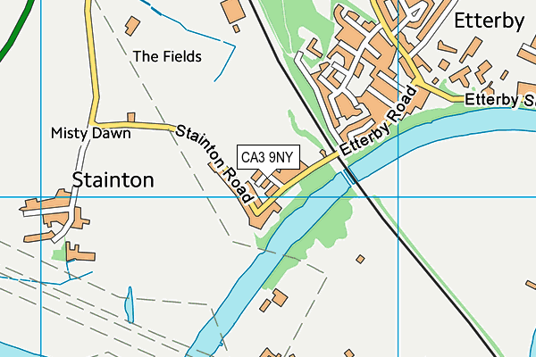CA3 9NY map - OS VectorMap District (Ordnance Survey) CA3 9NY map - OS VectorMap District (Ordnance Survey)