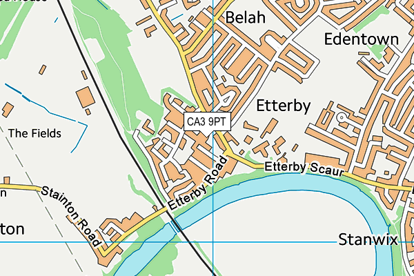 CA3 9PT map - OS VectorMap District (Ordnance Survey) CA3 9PT map - OS VectorMap District (Ordnance Survey)