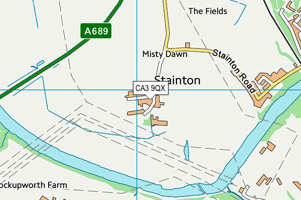 CA3 9QX map - OS VectorMap District (Ordnance Survey) CA3 9QX map - OS VectorMap District (Ordnance Survey)